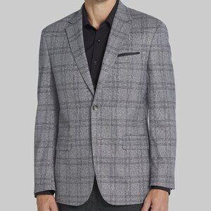 Jos. A Bank Traveler Tailored Fit Windowpane Sportcoat jacket blazer sport coat